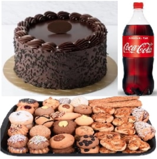 2-3 Kişilik Yaş Pasta ve 1 kg Kuru Pasta Menüsü