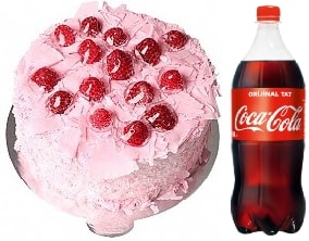 Frambuazlı Pasta Aile Boyu