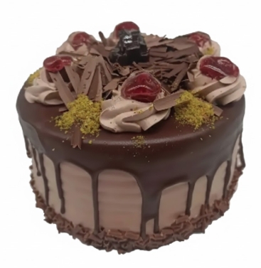 Gurme Çikolatalı 6-9 Kişilik Tatlı Kutlama Pastası