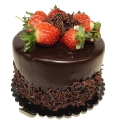 Pastane Usulü Çikolatalı 2-3 Kişilik Yaş Pasta