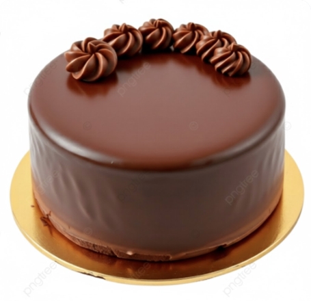 Yumuşacık Kekli Çikolatalı 2-3 Kişilik Pasta