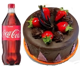 Yuvarlak Çikolatalı Pasta Usta Ellerden